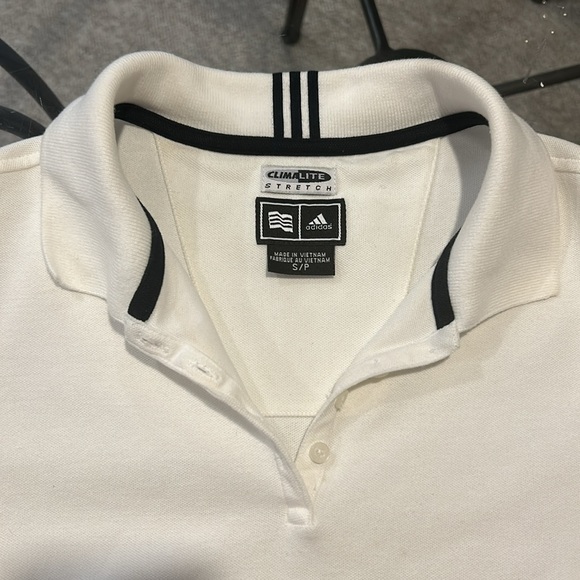 Adidas white polo - Picture 1 of 6